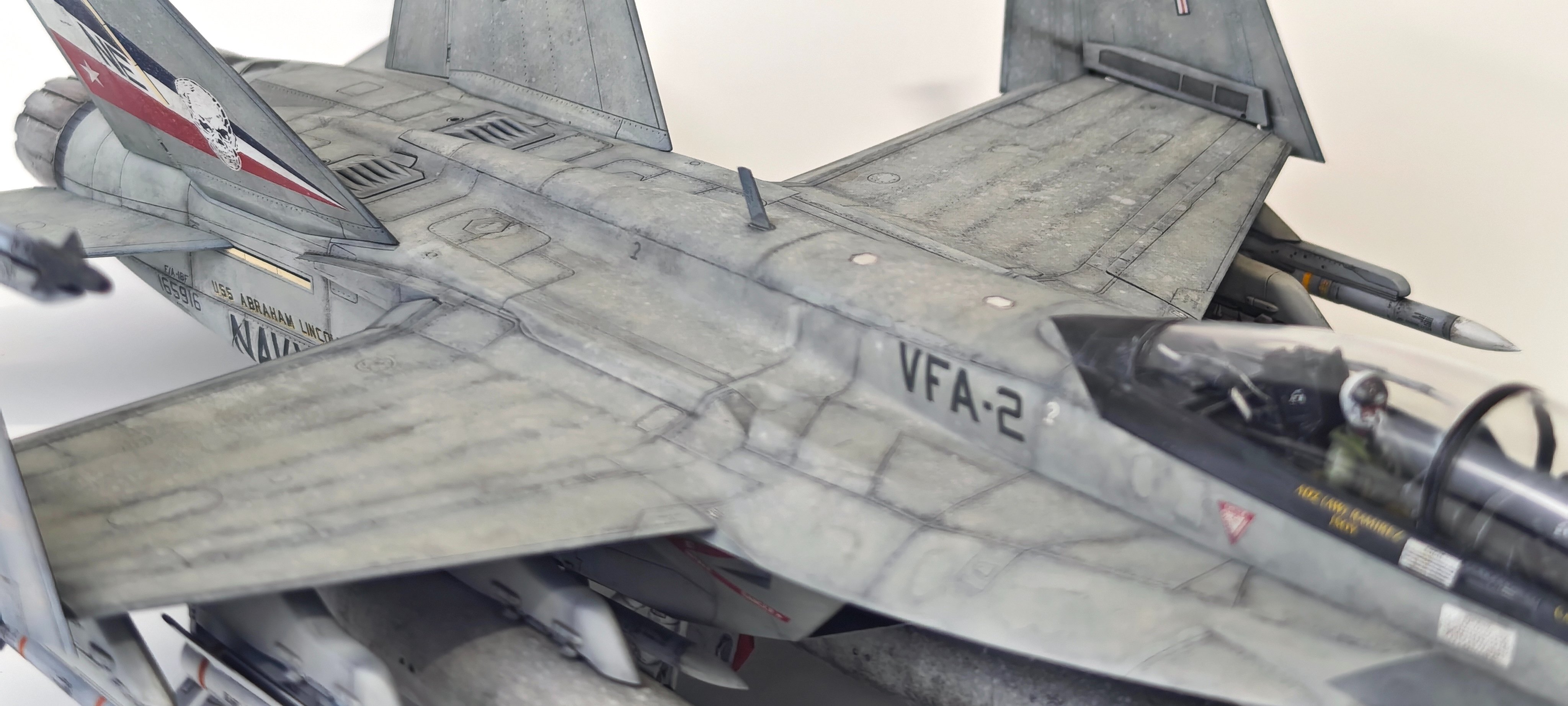 1/48 MENG F/A-18F My second Super Hornet | Scale Model Addict